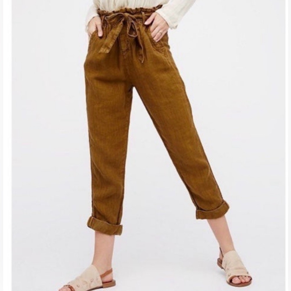 Free People Paperbag pants